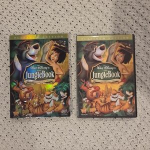🌸 8/$25 DVDs | Disney's The Jungle Book 40th Anniversary Edition